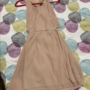 HM pleat twist back dress